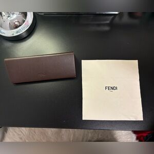 Fendi Sunglasses Case With Dust Cloth